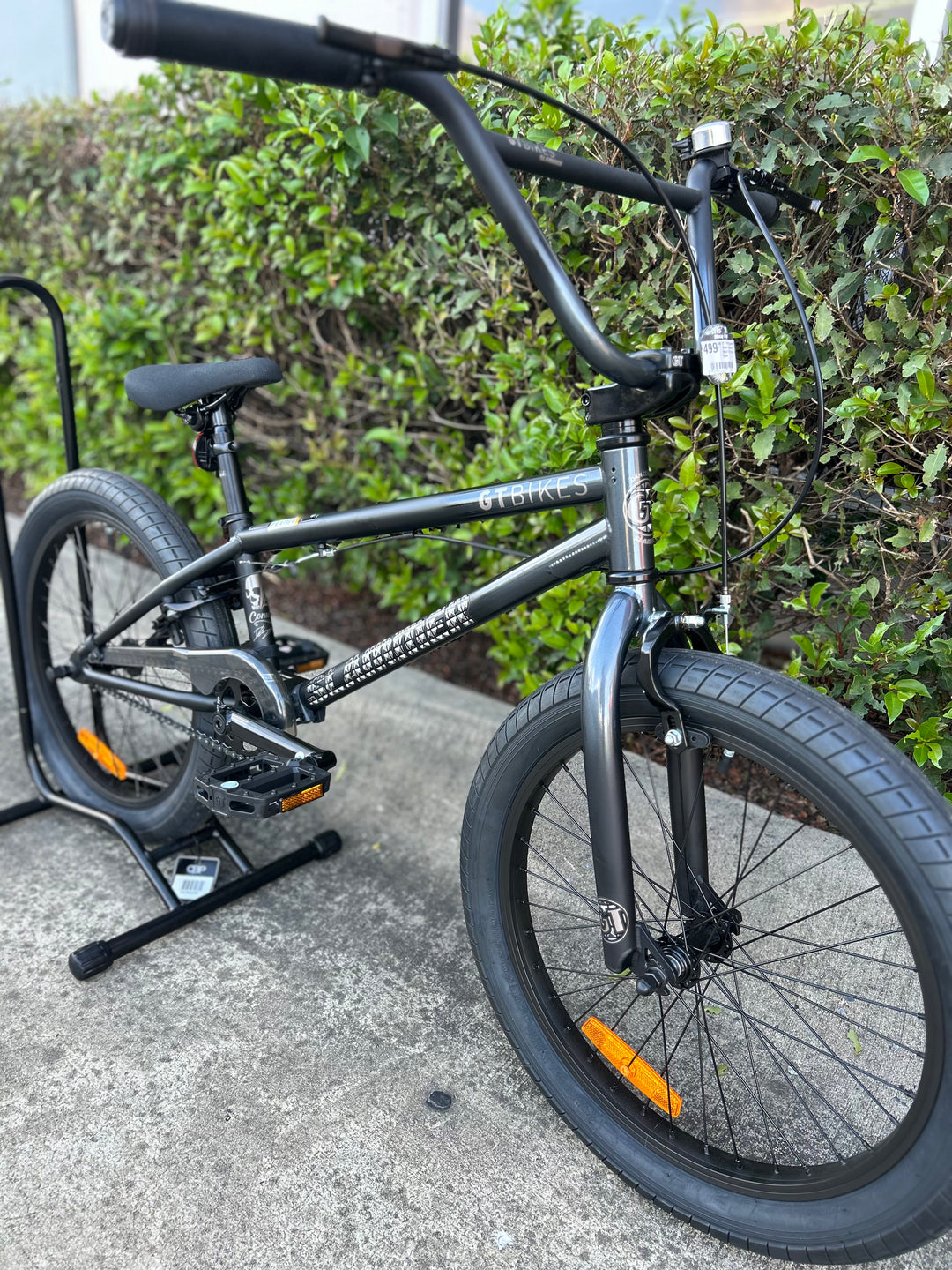 20" Slammer Conway Gloss Gunmetal and Black Fade w/ Titanium Silver