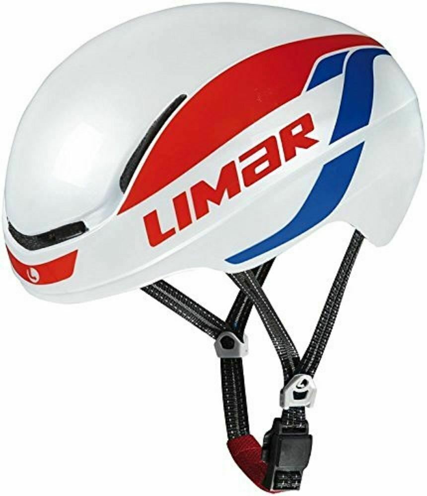 LIMAR 007 WHITE BLUE RED UNISIZE L (RRP $299) – Mackay Cycles