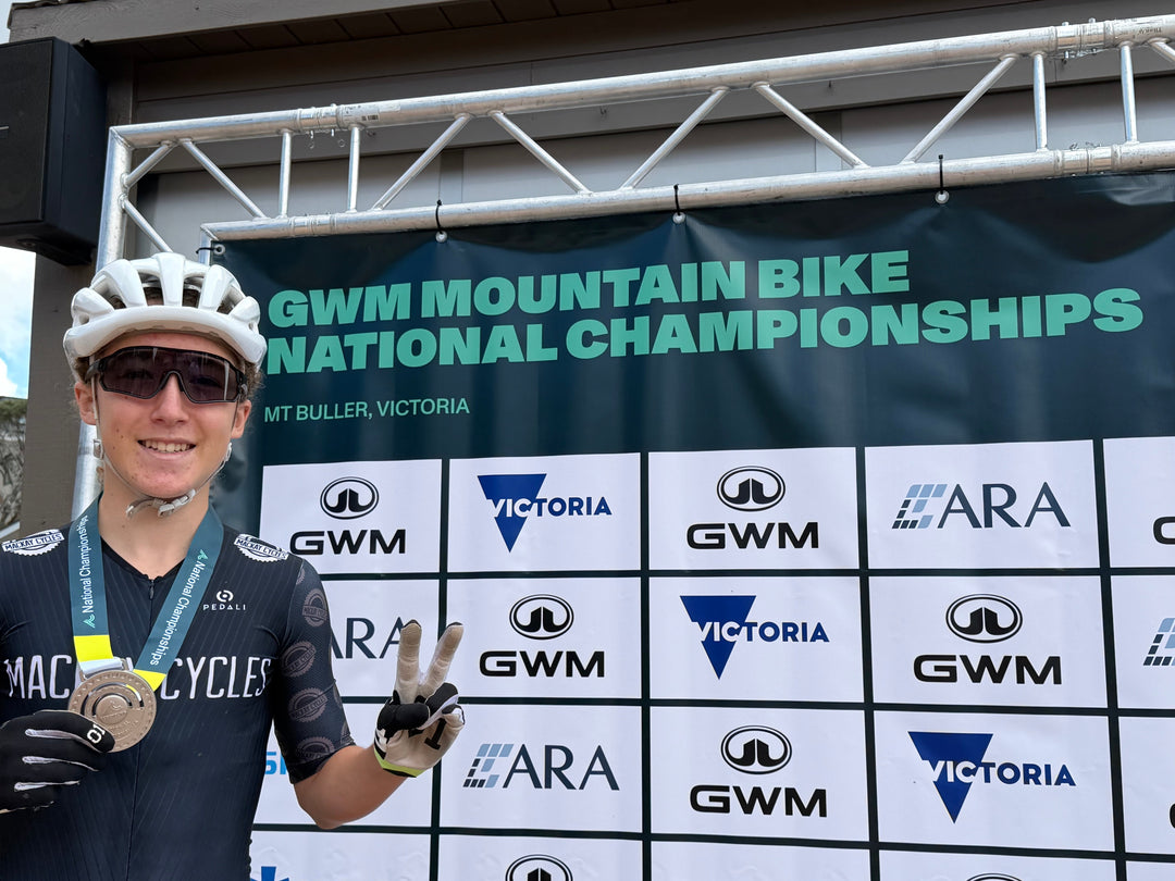 Max Teague Finishes 2nd in U15 XCO at Australian MTB Nationals