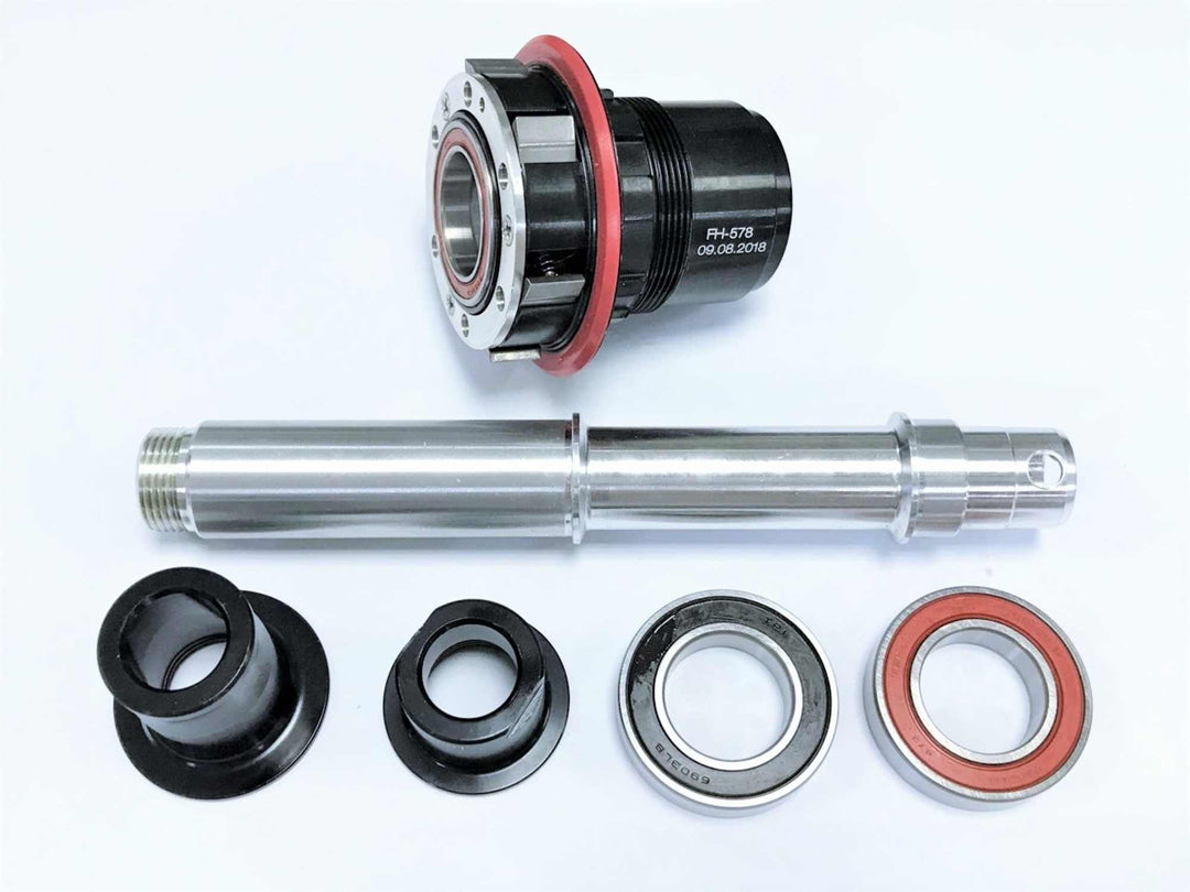 Scott Hub rep kit SY Sil/Rev 1.0 CL XD R19 no color 1size