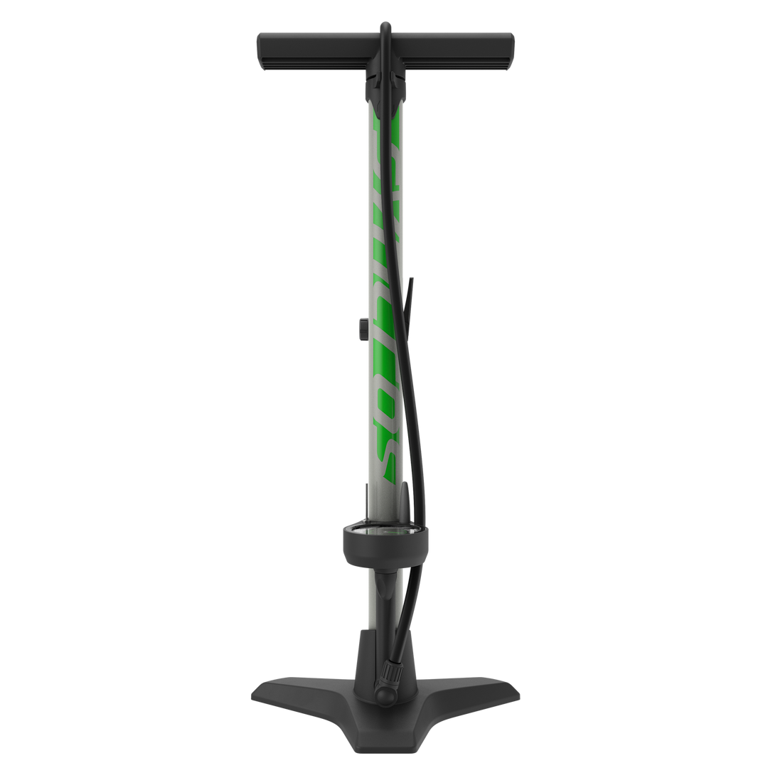 Syncros Vernon 3.0 Floor Pump - Fade Grey/Green
