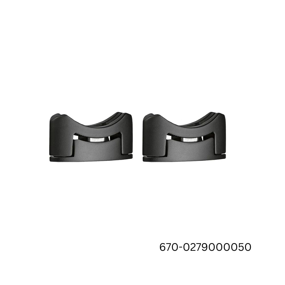 Vision Control Center for TFE Clip-Bar Bridge with Vision Logo - Sandblasted Black