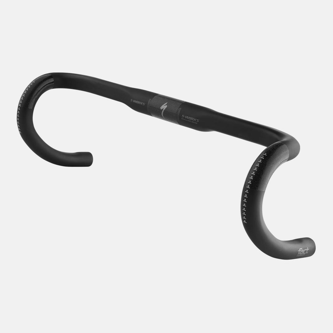 S-Works Shallow Bend Carbon Handlebars Black/Charcoal 44cm