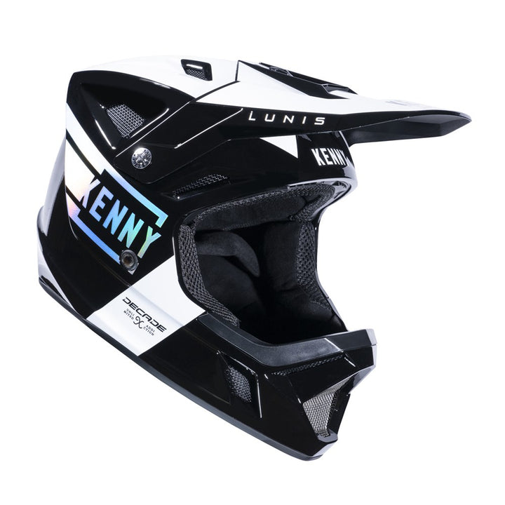 KENNY RACING Helmet - Decade - Holo Black - Mackay Cycles - [product_SKU] - KENNY RACING