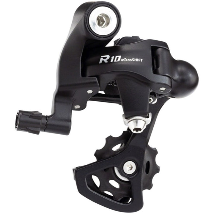 microSHIFT R10 RD-R47 Rear Derailleur - 10 Speed - Short 2x - Black