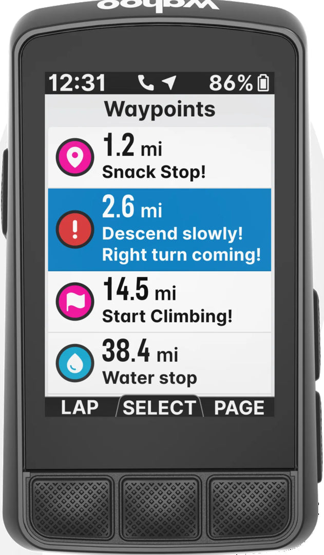 Wahoo ELEMNT BOLT 3 GPS Bike Computer