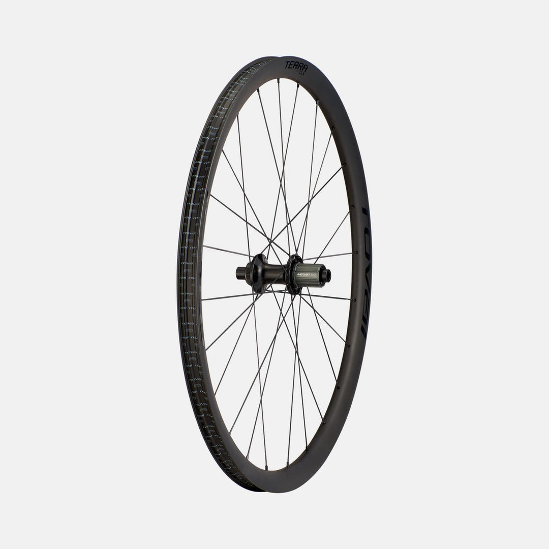 Terra Clx Rear Hg Satin Carbon/Gloss Blk 700c
