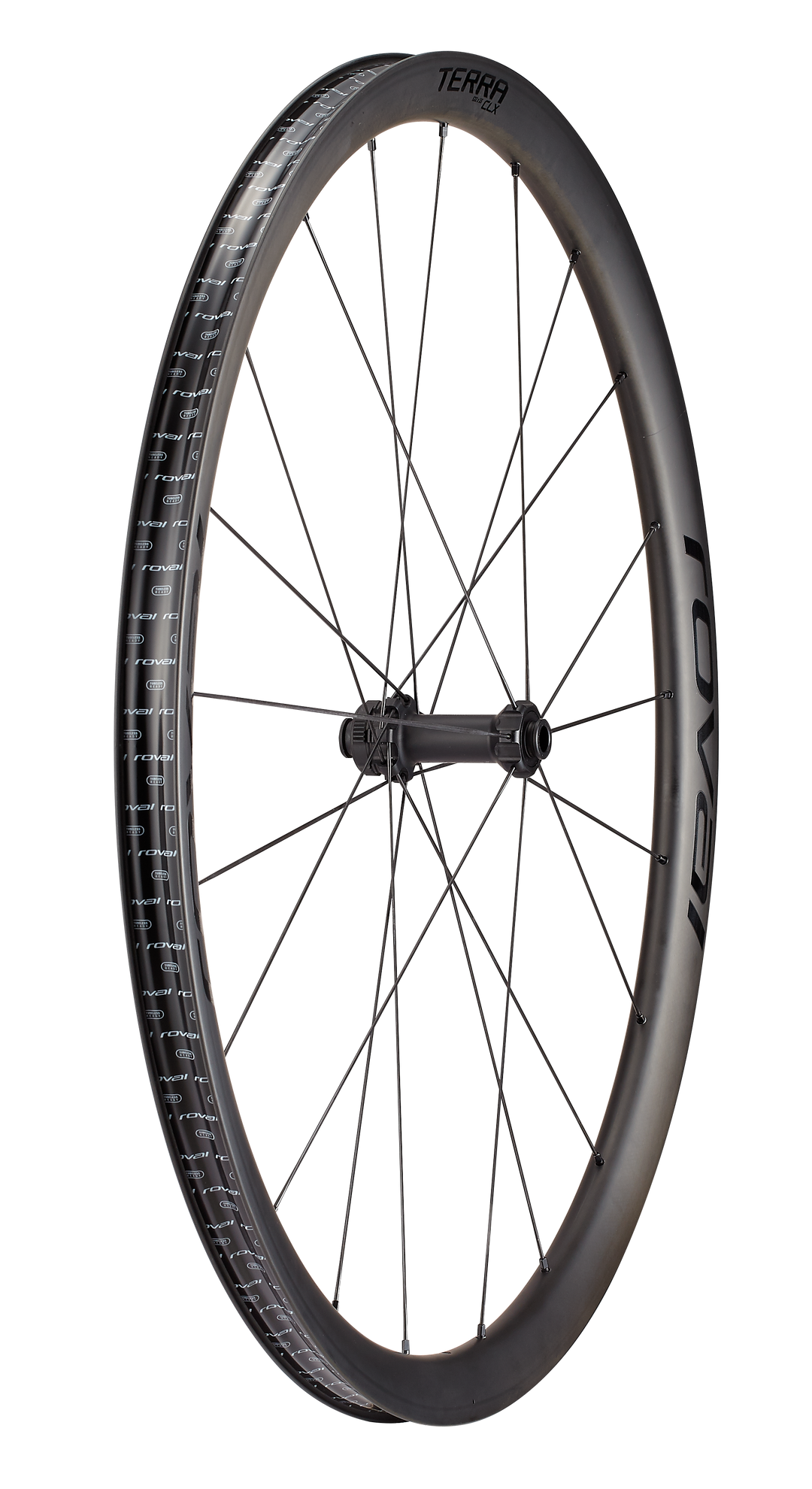 Terra CLX II Satin Carbon/Gloss Black 700C FRONT