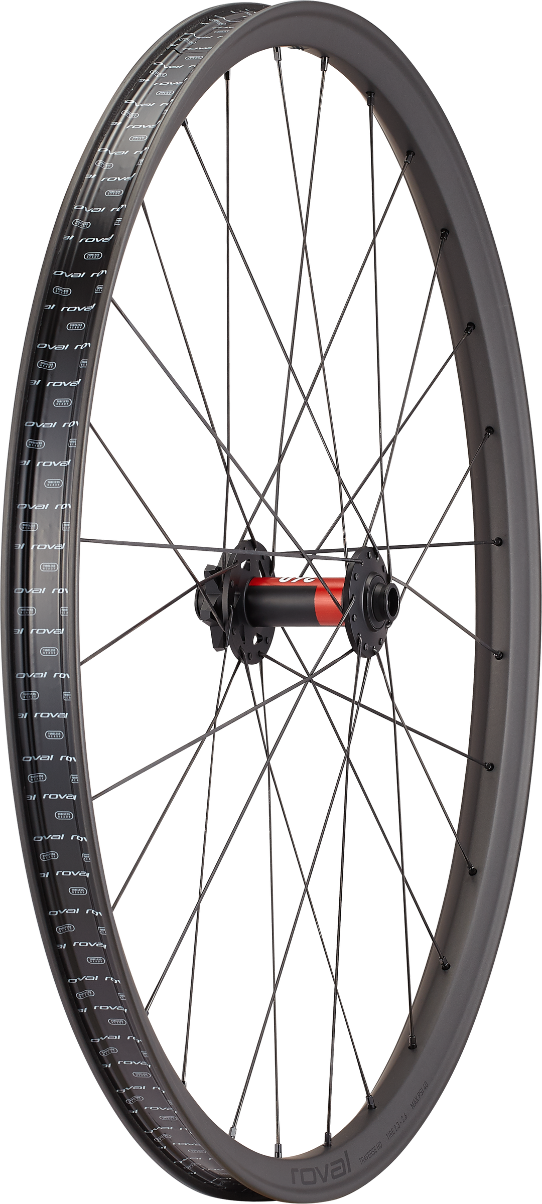 Roval Traverse HD 240 6B Satin Carbon/Gloss Black 27.5 Rear 28H