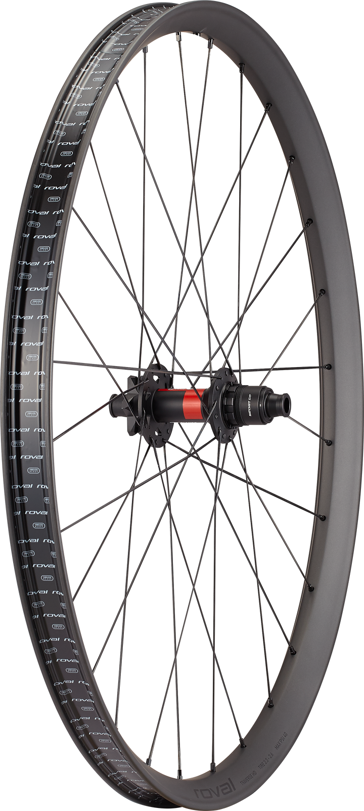 Roval Traverse HD 240 6B Satin Carbon/Gloss Black 27.5 Rear 28H