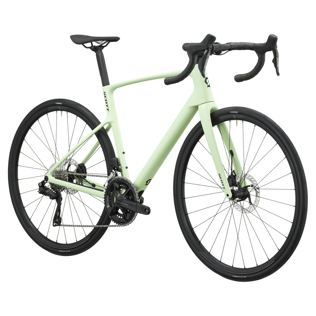 Scott Addict 40 Bike - Cream Green