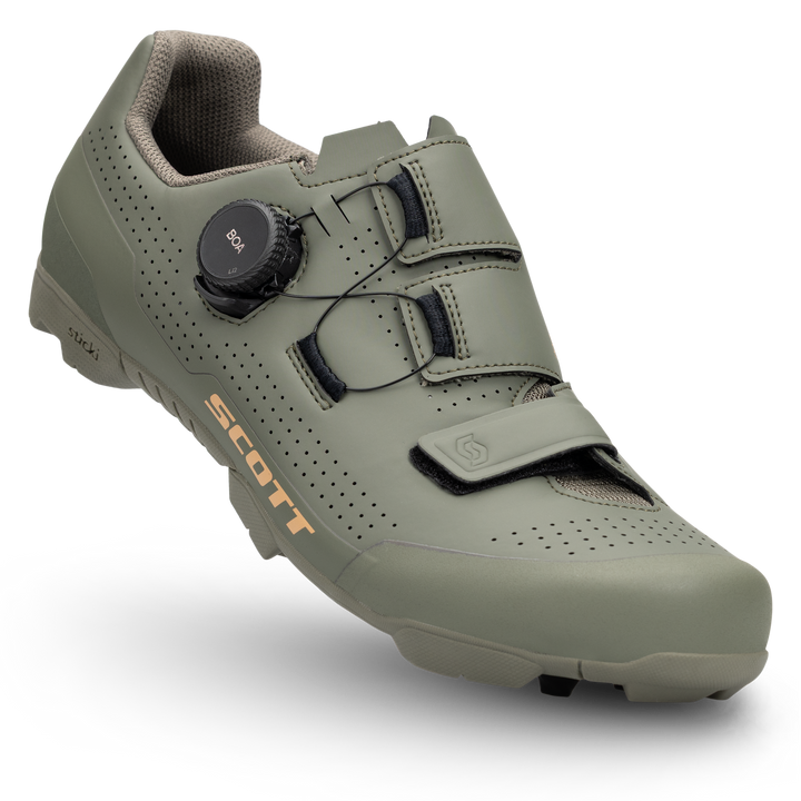 Scott MTB Team BOA Shoe - Olive Green