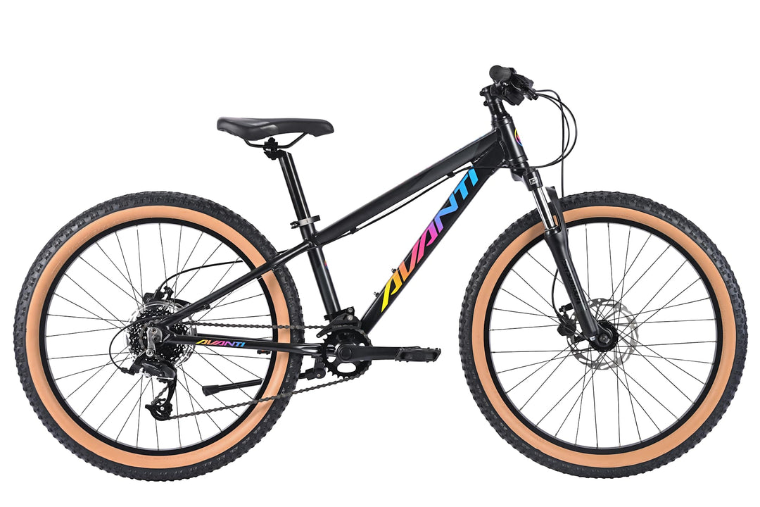 Avanti Montari Jnr 24 Black/Yellow/Pink/Blue
