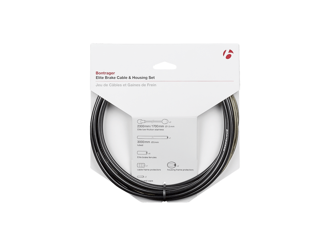 Bontrager Elite Brake Cable & Housing - 5mm, Black
