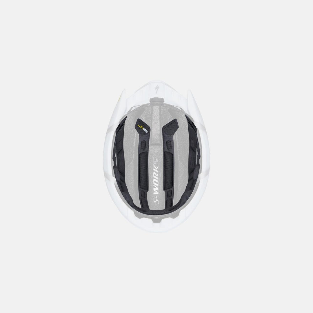 S-Works Evade 4 Helmet - Matte White Detail