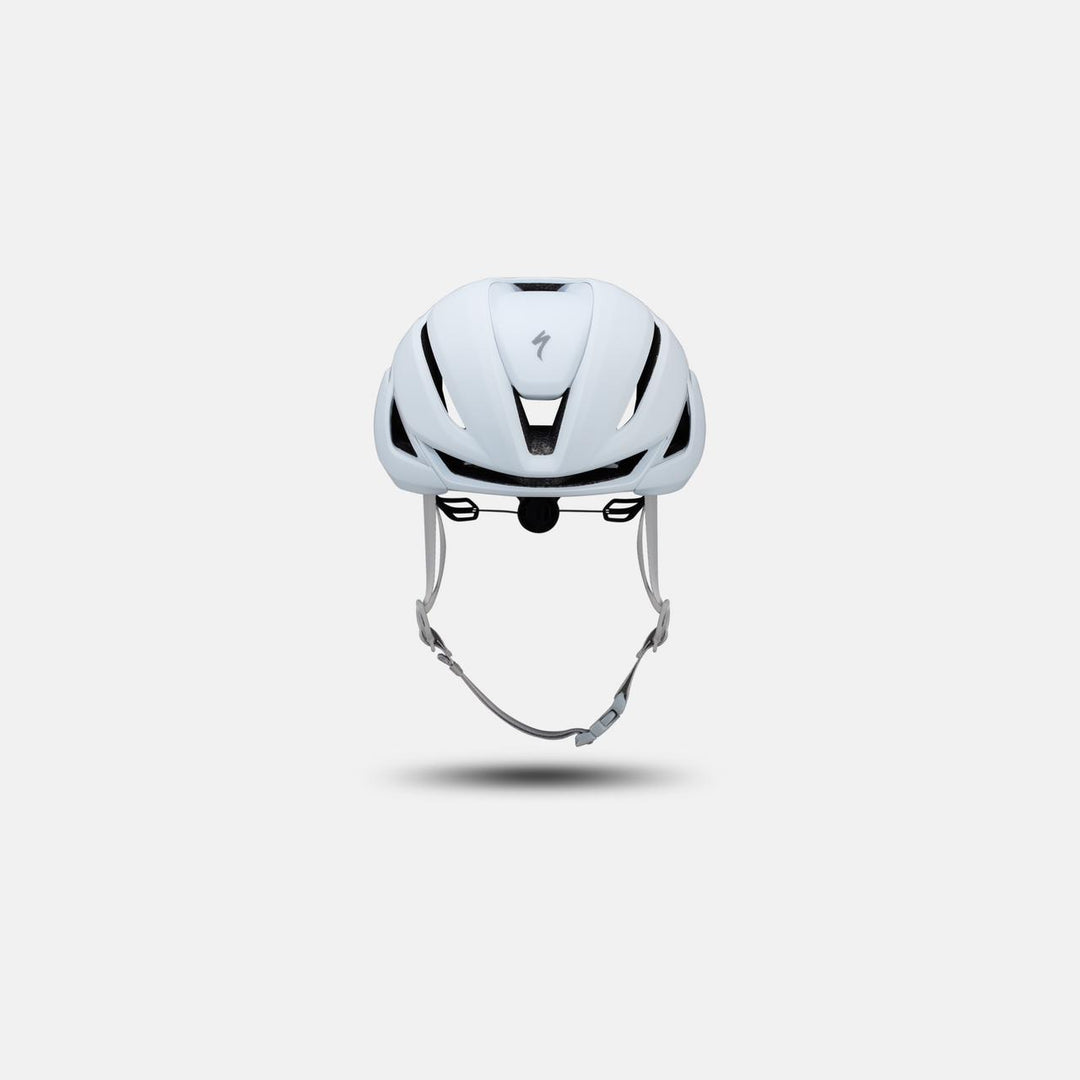 S-Works Evade 4 Helmet - Matte White Round Fit Front