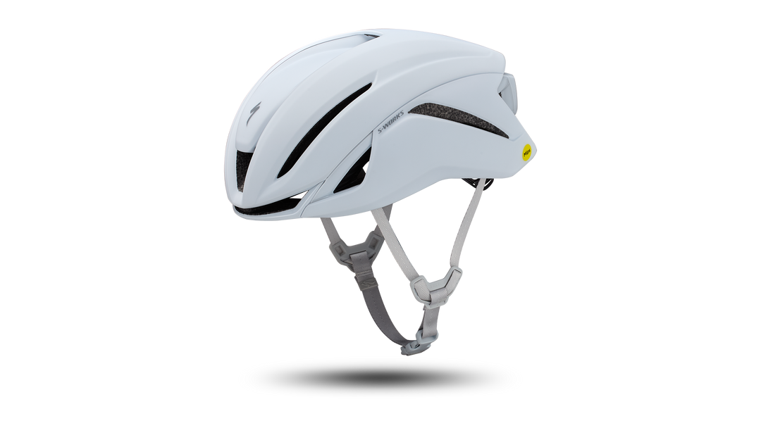 S-Works Evade 4 Helmet — Matte White (Round Fit)