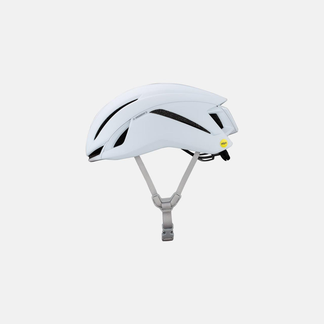 S-Works Evade 4 Helmet - Matte White Profile
