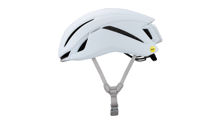 S-Works Evade 4 Helmet — Matte White (Round Fit)
