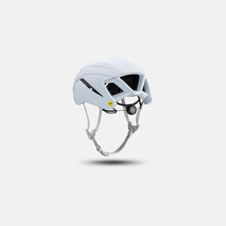 S-Works Evade 4 Helmet - Matte White Round Fit Rear-3-4