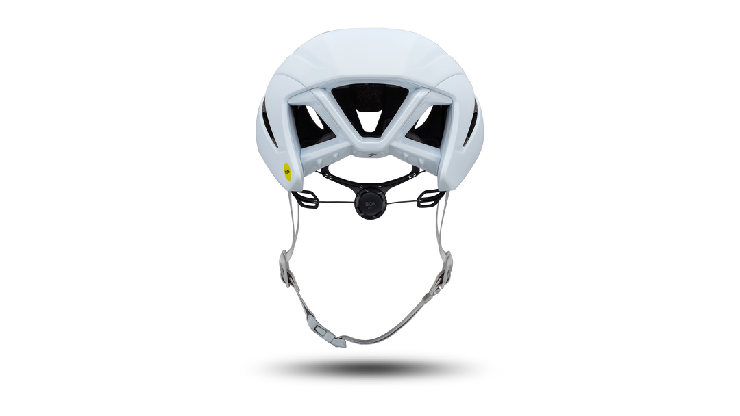 S-Works Evade 4 Helmet — Matte White (Round Fit)