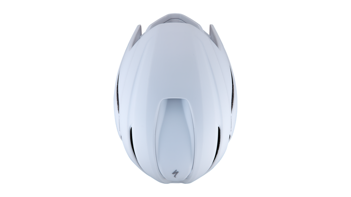 S-Works Evade 4 Helmet — Matte White (Round Fit)