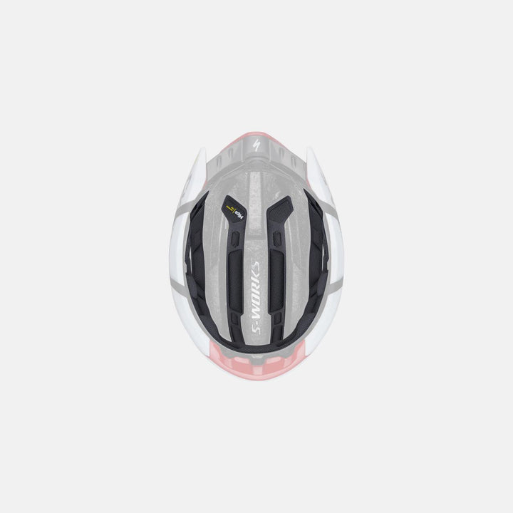 S-Works Evade 4 Helmet - White/Red Detail