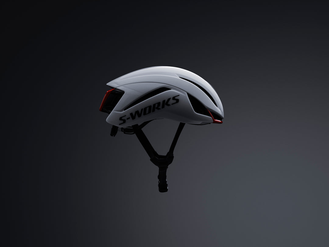 S-Works Evade 4 — White / Red