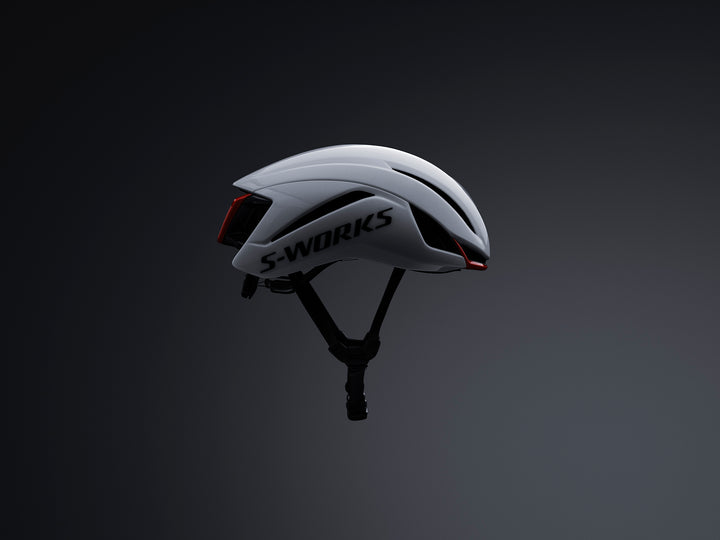 S-Works Evade 4 — White / Red