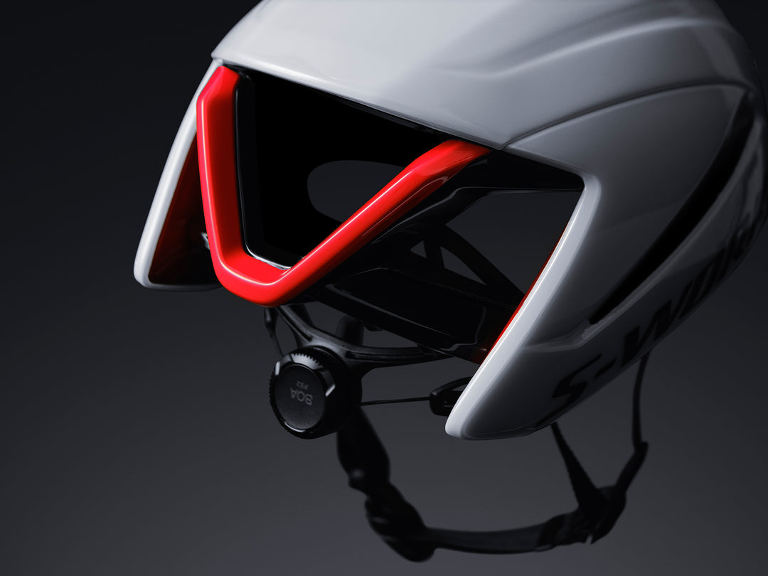 S-Works Evade 4 — White / Red