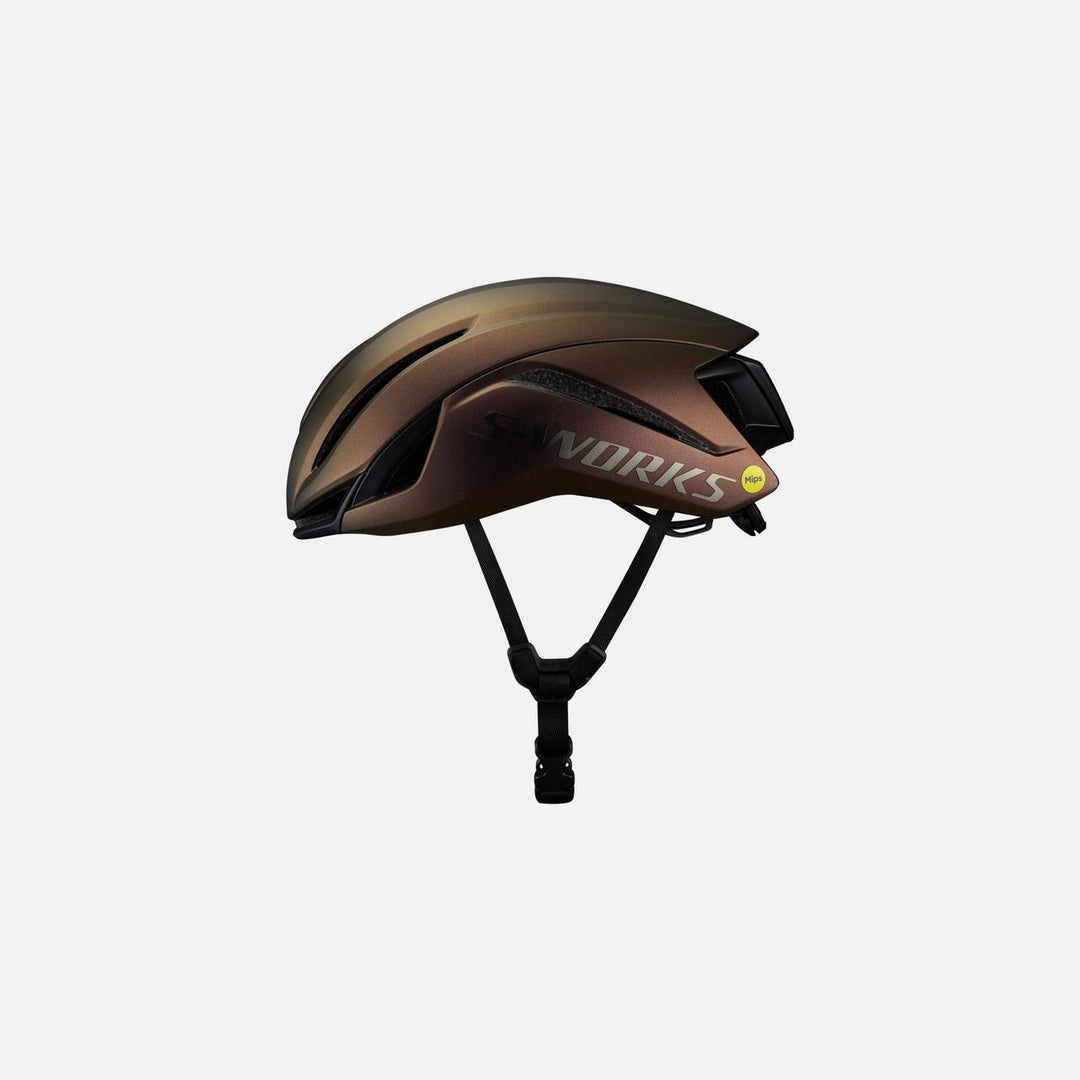 S-Works Evade 4 Helmet - Satin Root Beer Profile
