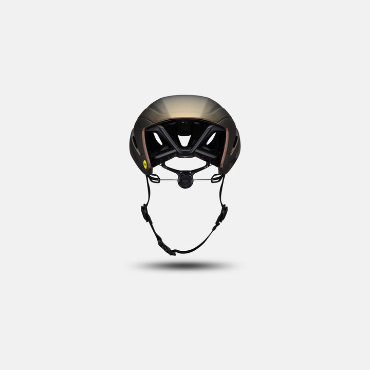S-Works Evade 4 Helmet - Satin Root Beer Rear