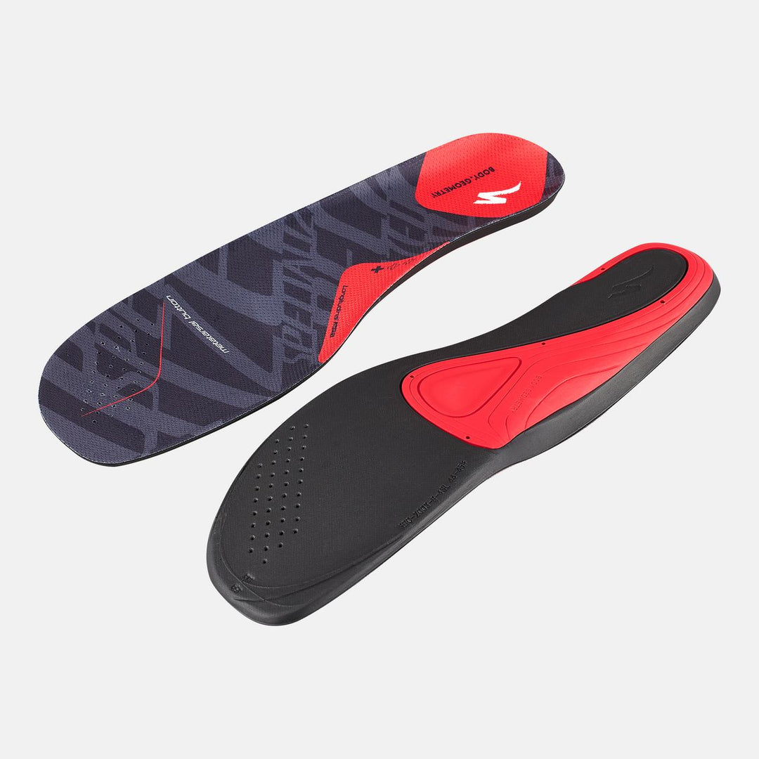 Body Geometry SL Insoles Gen 2 Red + (Low Arch Support) 48-49