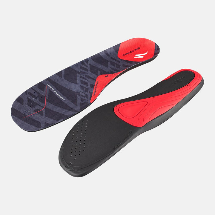 Body Geometry SL Insoles Gen 2 Red + (Low Arch Support) 48-49