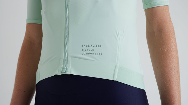 Women's Prime Short Sleeve Jersey Birch White/Multi Gather M