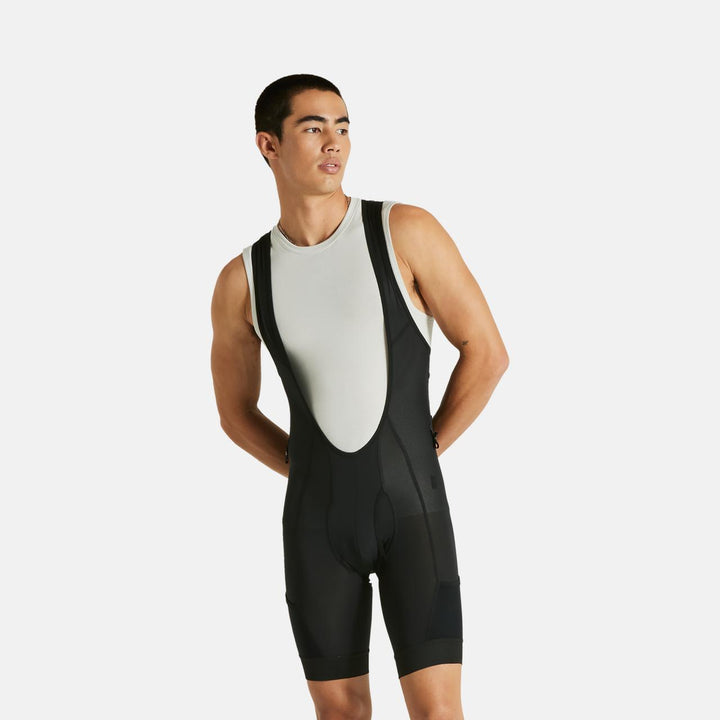 MOUNTAIN LINER BIB SHORT W/SWAT MEN BLK L