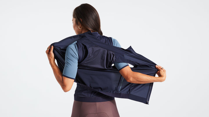 Women's Prime Wind Vest Dark Navy Small
