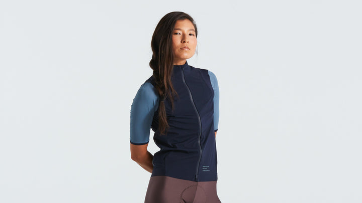 Women's Prime Wind Vest Dark Navy Small