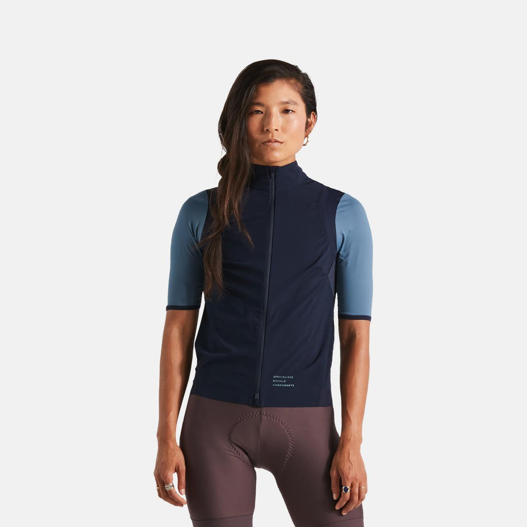 Women's Prime Wind Vest Dark Navy Small