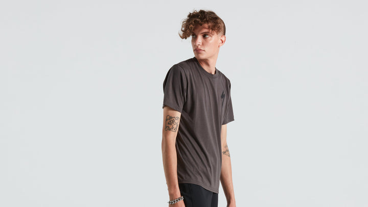 Men's S-Logo Short Sleeve T-Shirt Terra Cotta XS