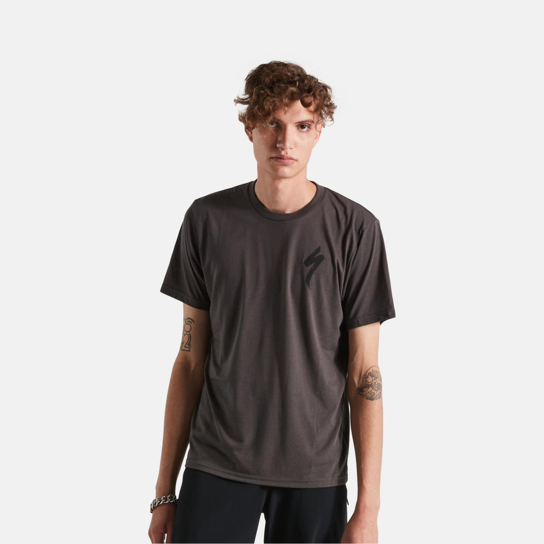 Men's S-Logo Short Sleeve T-Shirt Terra Cotta XS