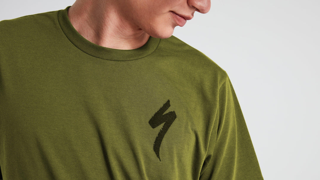 Men's S-Logo Short Sleeve T-Shirt Terra Cotta XS