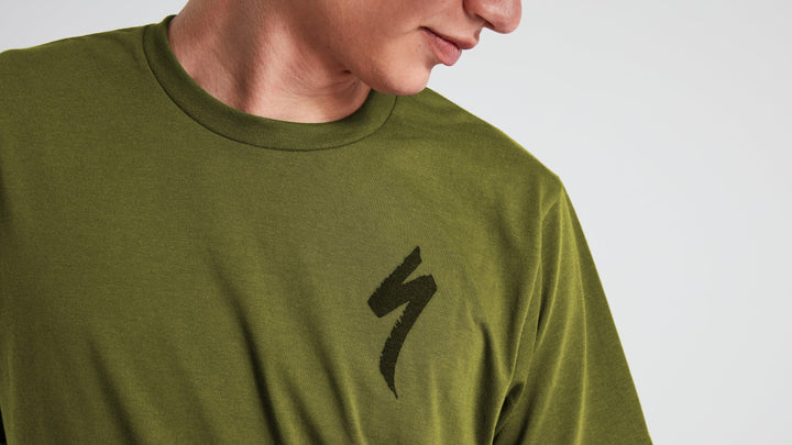 Men's S-Logo Short Sleeve T-Shirt Terra Cotta XS