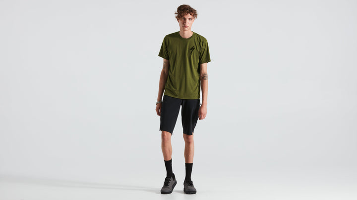 Men's S-Logo Short Sleeve T-Shirt Terra Cotta XS