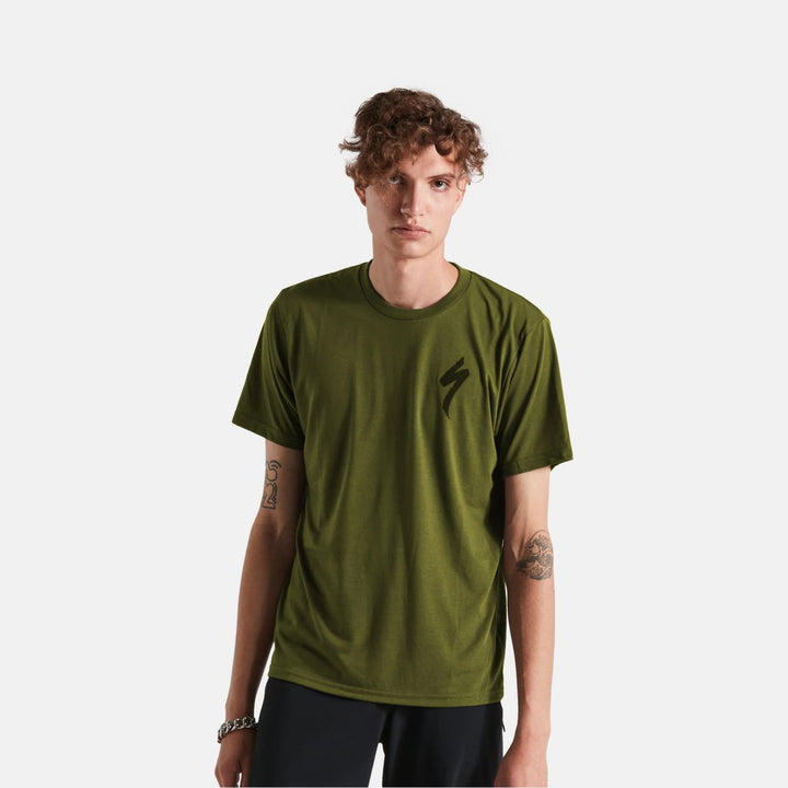 Men's S-Logo Short Sleeve T-Shirt Terra Cotta XS