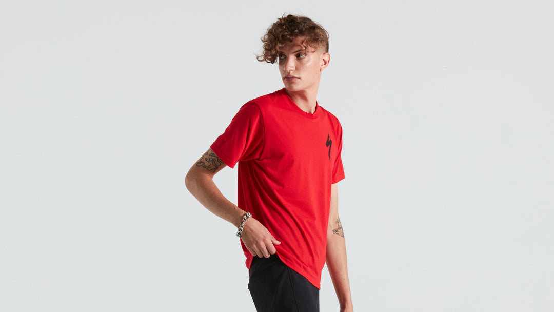Men's S-Logo Short Sleeve T-Shirt Terra Cotta XS