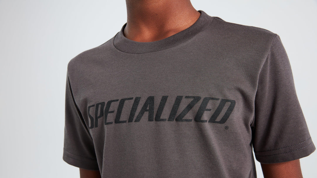 Youth Wordmark Short Sleeve T-Shirt L