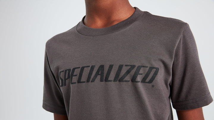 Youth Wordmark Short Sleeve T-Shirt L