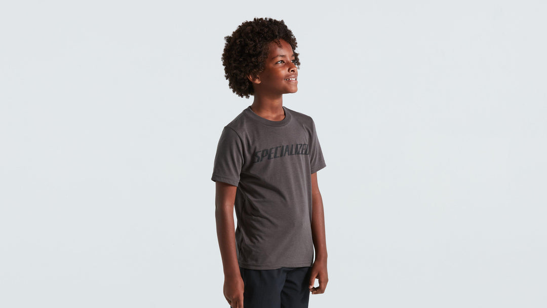 Youth Wordmark Short Sleeve T-Shirt L