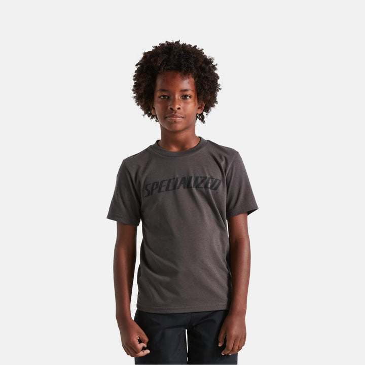 Youth Wordmark Short Sleeve T-Shirt L